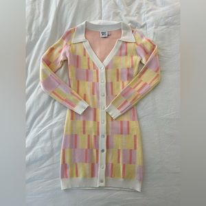 Princess Polly button up sweater dress! Never worn, was a gift. Size XS/ S.